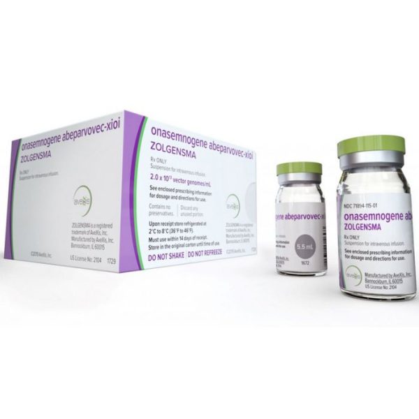 Zolgensma (onasemnogene abeparvovec) 5.5ml